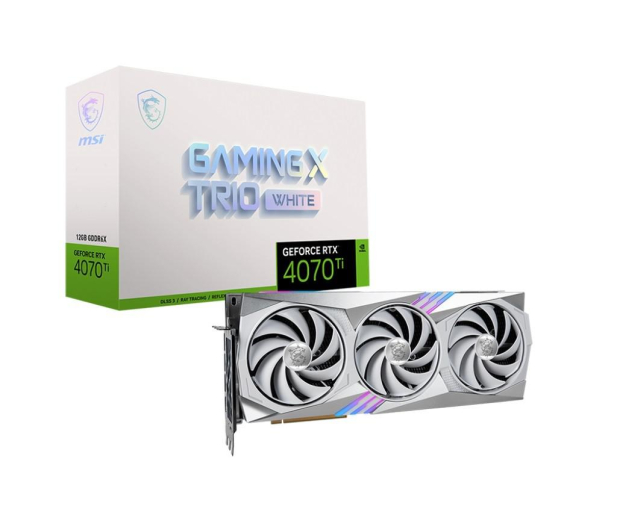 MSI GeForce RTX 4070 Ti GAMING X TRIO WHITE 12G GDDR6X - 1143497 - zdjęcie 7